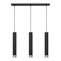 LED Люстра на мотузці TUBA 3xGU10/4,8W/230V