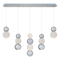 LED Люстра на проводе CREMONA LED/27W/230V 3000K матовый хром