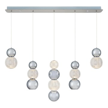 LED Люстра на проводе CREMONA LED/27W/230V 3000K матовый хром