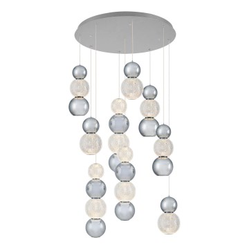 LED Люстра на шнуре CREMONA LED/51W/230V 3000K матовый хром