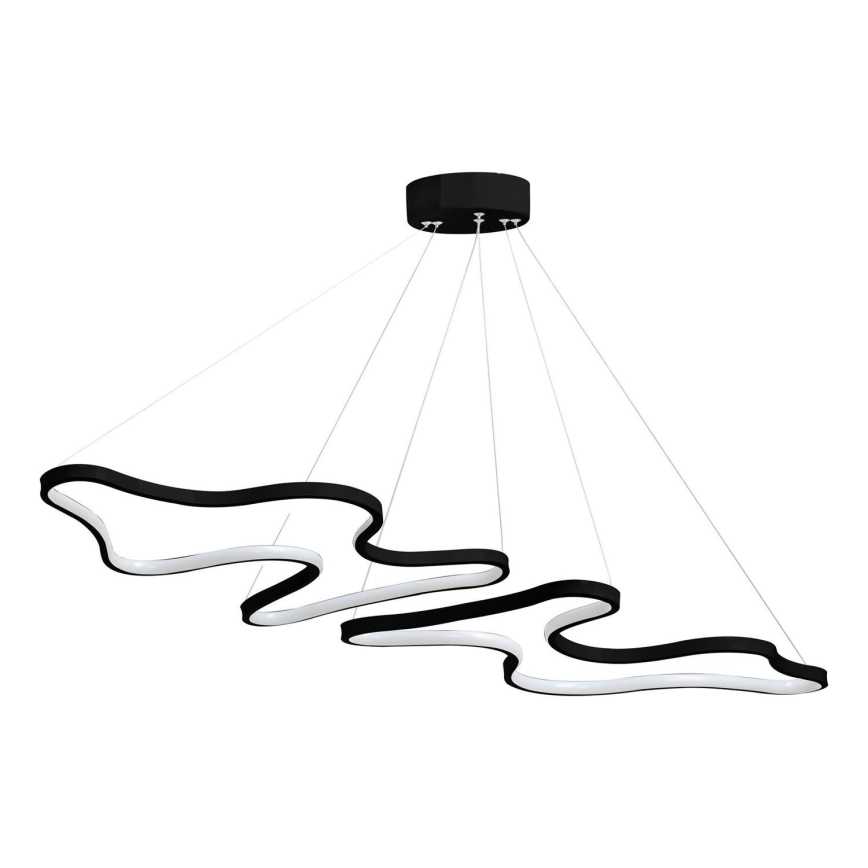 LED Люстра на тросах DUPLE ARTISAN LED/80W/230V 6500K черный