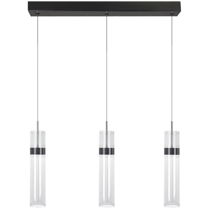 LED-люстра на тросе AMBIENTE 3xLED/6W/230V 3000/4000/6000K черная