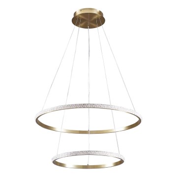 LED-люстра на тросе DIANA LED/44W/230V 4000K диам. 59 см золотая