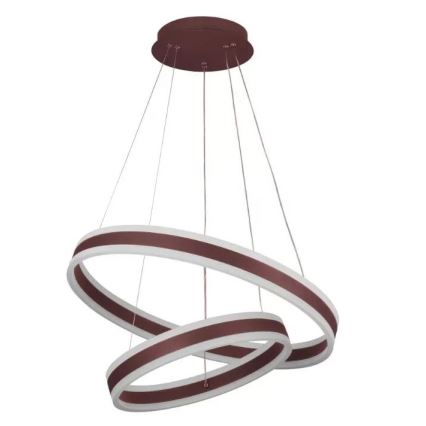 Светодиодная регулируемая люстра на тросе LED/135Вт/230В 3000-6500K диаметр 60 см + пульт дистанционного управления