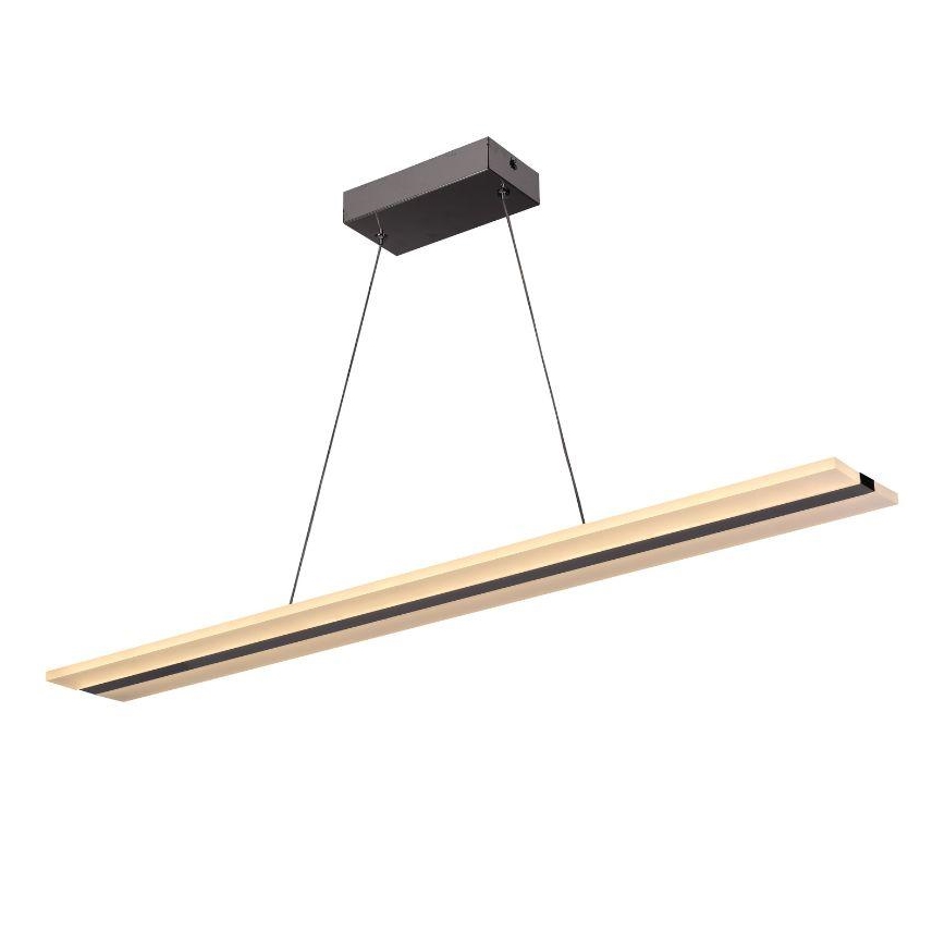 Светодиодная регулируемая люстра на тросе LED/40Вт/230В 3000-6500К хром + пульт дистанционного управления