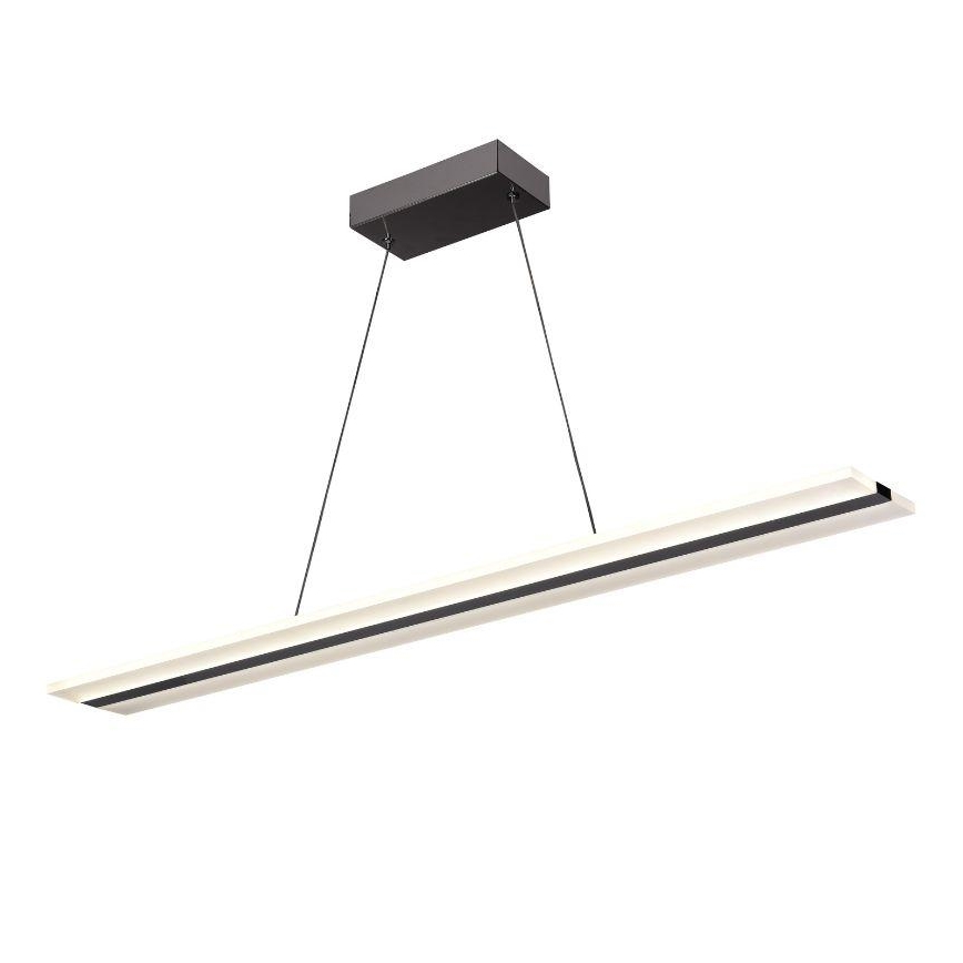 Светодиодная регулируемая люстра на тросе LED/40Вт/230В 3000-6500К хром + пульт дистанционного управления