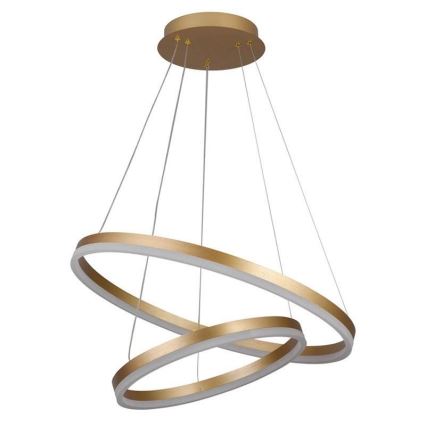 Светодиодная регулируемая люстра на тросе LED/70 Вт/230 В 3000-6500K диаметр 60 см + пульт дистанционного управления