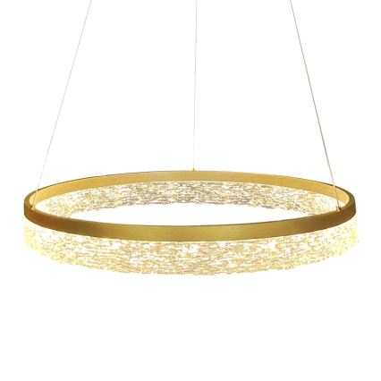 LED-люстра на тросе GALA LED/25W/230V, диаметр 50 см, золотая