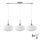 LED-люстра на тросе HARMA 3xE27/60W/230V матовый хром/белый