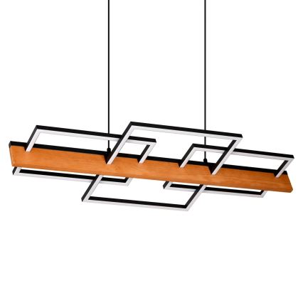 LED-люстра на тросе LARYSA LED/35W/230V, сосна