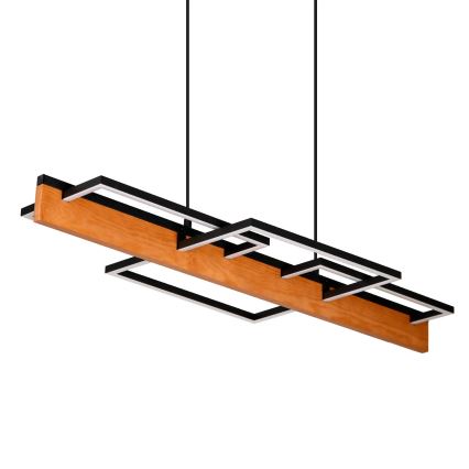 LED-люстра на тросе LARYSA LED/35W/230V, сосна