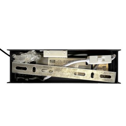 LED люстра на тросе LINEA LED/36W/230V 3000/4000/5700K CRI 90 чёрная