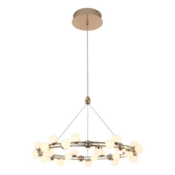 LED-люстра на тросе MARS LED/50W/230V 3000K, золотая