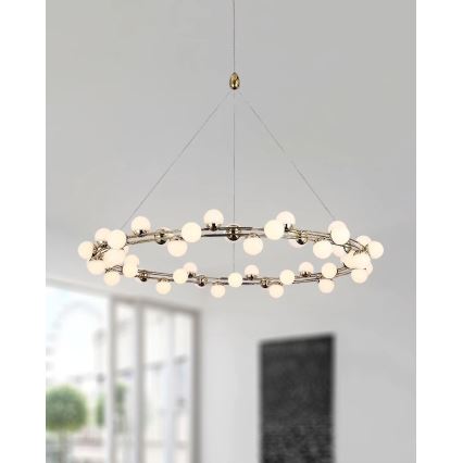 LED-люстра на тросе MARS LED/50W/230V 3000K, золотая