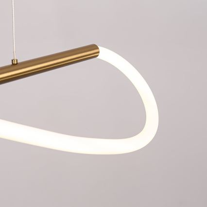 LED-люстра на тросе MELECA LED/24 Вт/230 В 3000/4000/6000К 100 см золотая