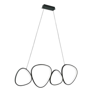 LED-люстра на тросе PETRA LED/48W/230V 4000K чёрная