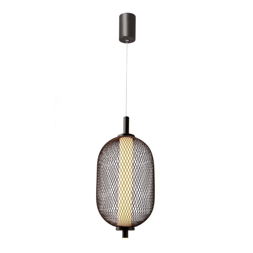 LED люстра на тросе PUMA LED/10W/230V диам. 15 см черная