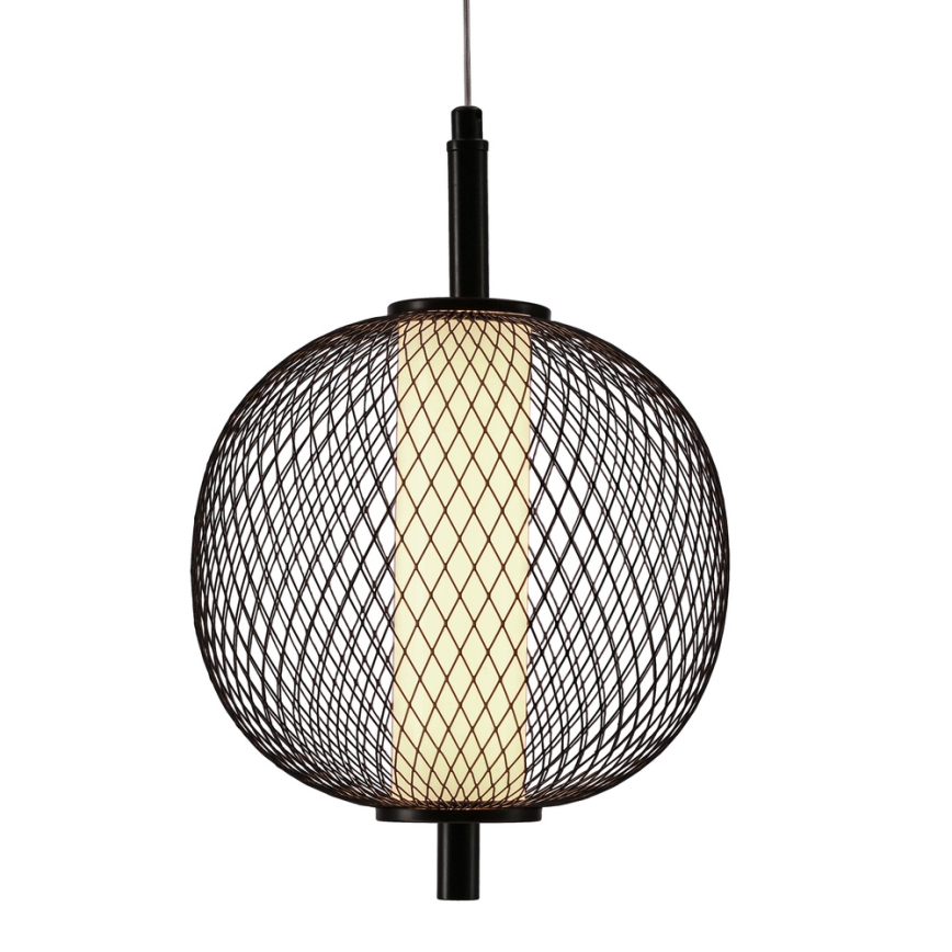 LED-люстра на тросе PUMA LED/10W/230V, диаметр 20 см, черная