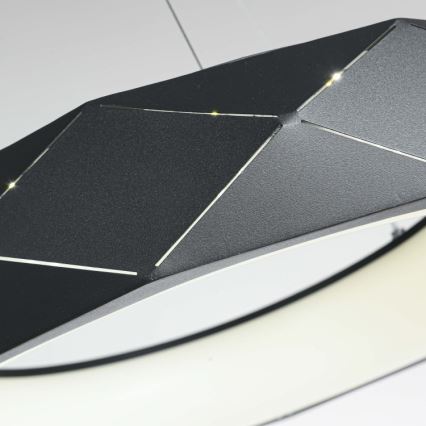 LED-люстра на тросе REUS, 36 Вт, 230 В, 4000 К, диаметр 61 см, черная