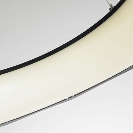 LED-люстра на тросе REUS, 36 Вт, 230 В, 4000 К, диаметр 61 см, черная