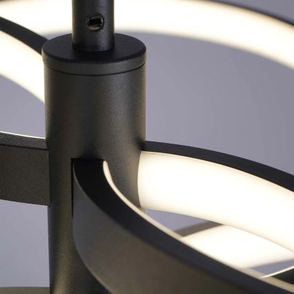 LED-люстра на тросе RIBBON LED/37W/230V 4000K чёрная