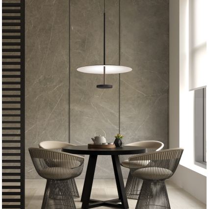 LED-люстра на тросе ROSS LED/13W/230V черный/белый