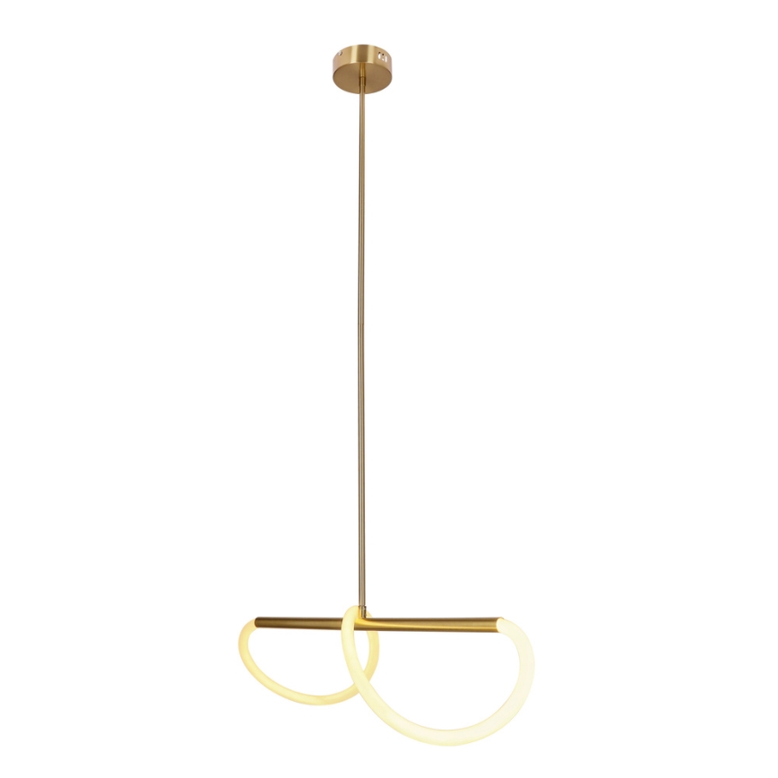 LED люстра на тросе SUPREME LED/18W/230V 80 cm золотая