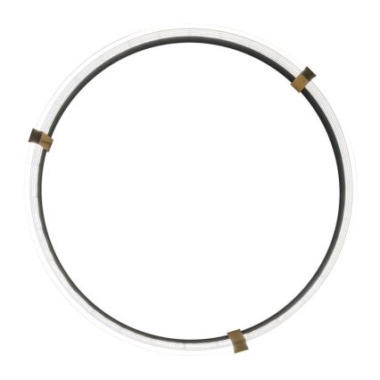 LED-люстра на тросе TRIANGLE, 40 Вт/230 В, 3000/4000/6000 К, диаметр 60 см, чёрная
