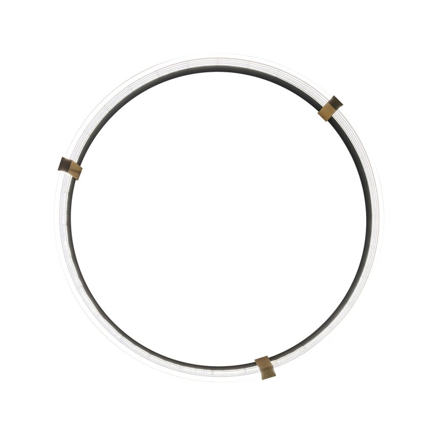 LED-люстра на тросе TRIANGLE, 40 Вт/230 В, 3000/4000/6000 К, диаметр 60 см, чёрная