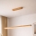 LED-люстра на тросе VERDE, 18 Вт / 230 В, 3000 К, 106 см, дуб