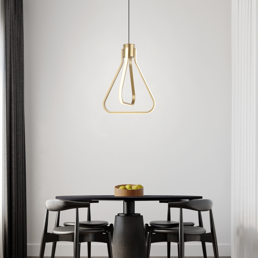 LED-люстра на тросе ZING LED/19W/230V золотая