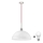 LED-люстра на тросі 1xE27/60W/230V біла/червона