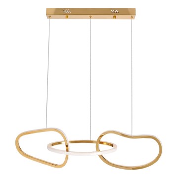 LED люстра на тросі ANNELI LED 30 Вт/230 В 80 см золота