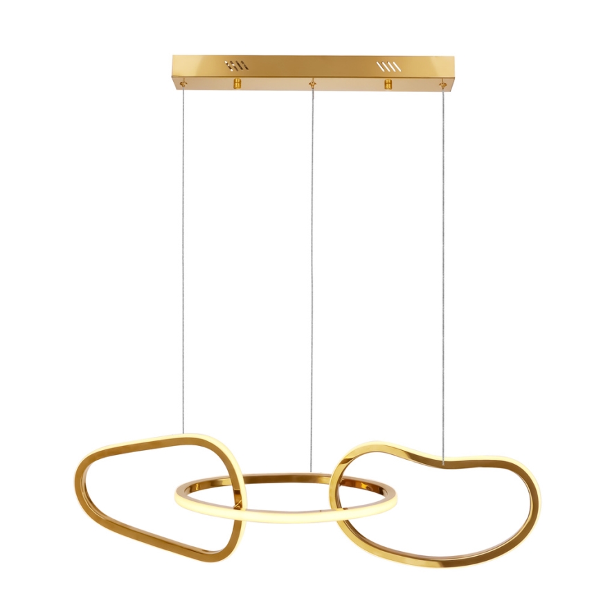 LED люстра на тросі ANNELI LED 30 Вт/230 В 80 см золота