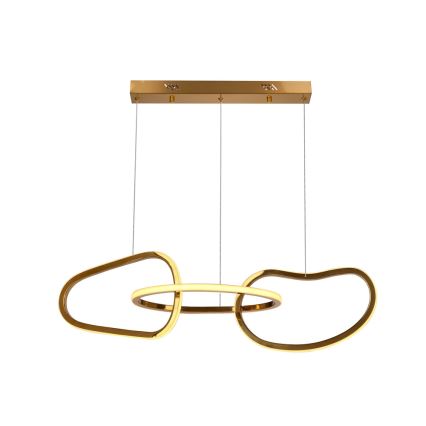 LED люстра на тросі ANNELI LED 30 Вт/230 В 80 см золота
