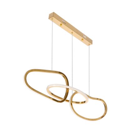 LED люстра на тросі ANNELI LED 30 Вт/230 В 80 см золота