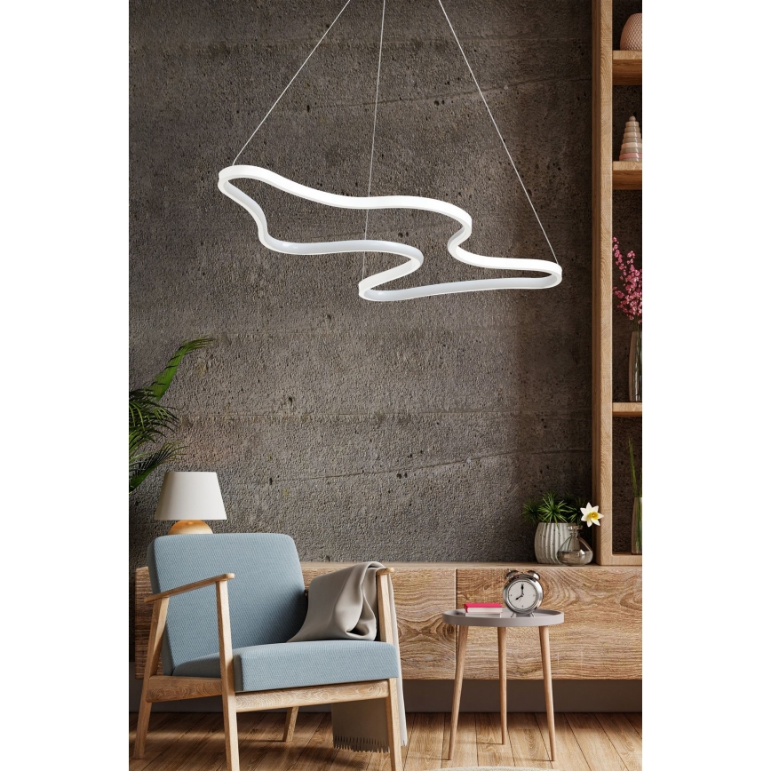 LED люстра на тросі ARTISAN LED/36W/230V 4000K біла