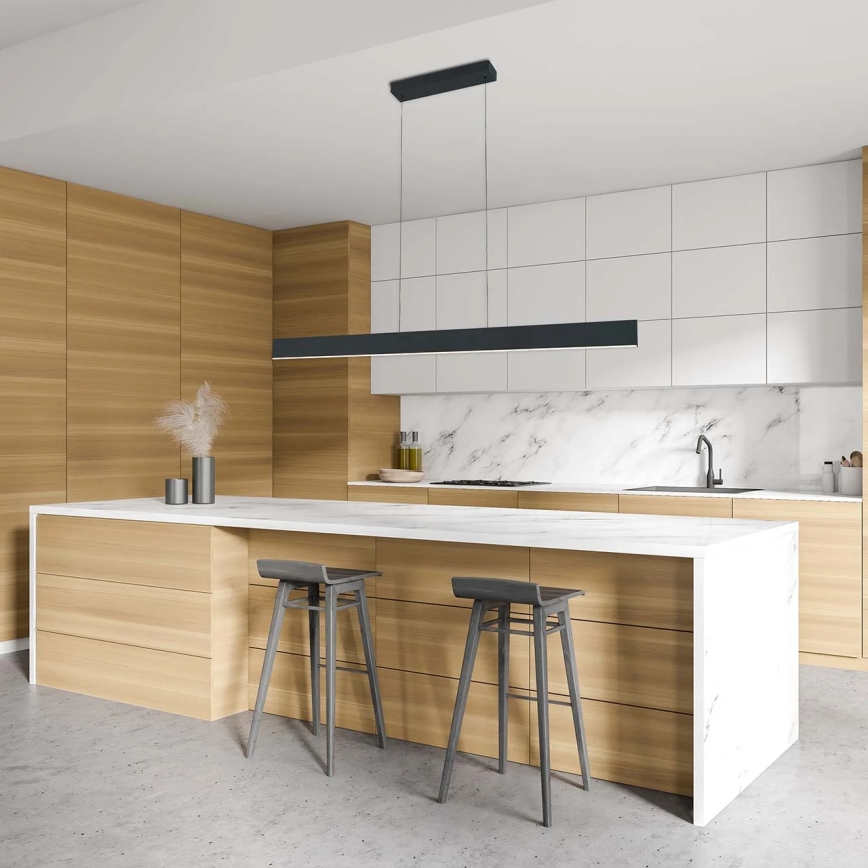 LED люстра на тросі BERNADETTA LED/20W/230V 4000K чорна