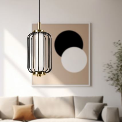 LED-люстра на тросі BONNIE LED/10W/230V 3000K чорна
