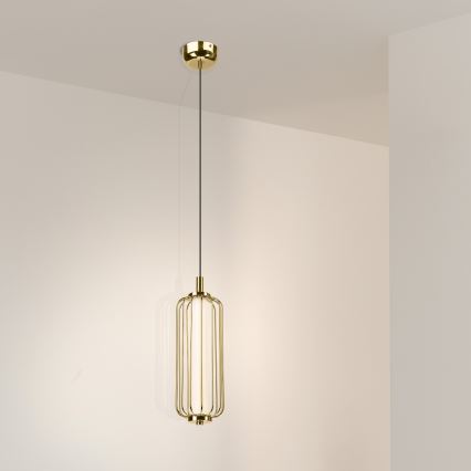 LED-люстра на тросі BONNIE LED/15W/230V 3000K золота