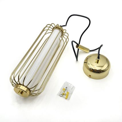 LED-люстра на тросі BONNIE LED/15W/230V 3000K золота