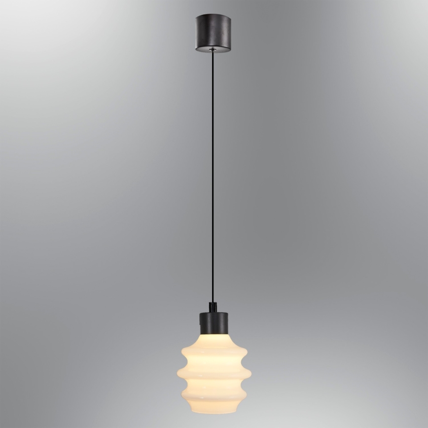 LED-люстра на тросі CACTUS LED/3W/230V 3000K чорна/біла