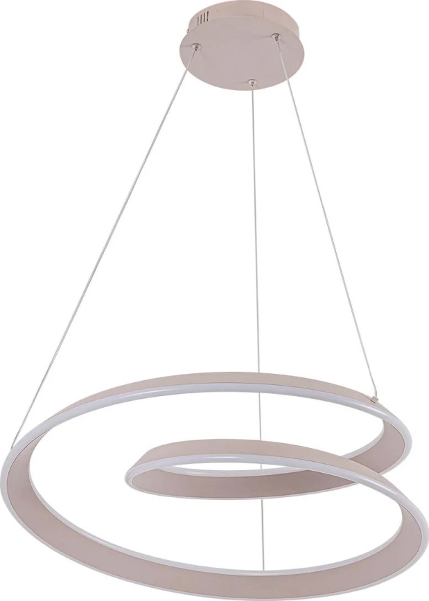 LED-люстра на тросі CASHMERE LED/75W/230V діам. 60 см бежева