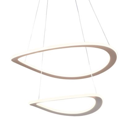 LED-люстра на тросі CASHMERE LED/75W/230V, діаметр 59,5 см, бежева