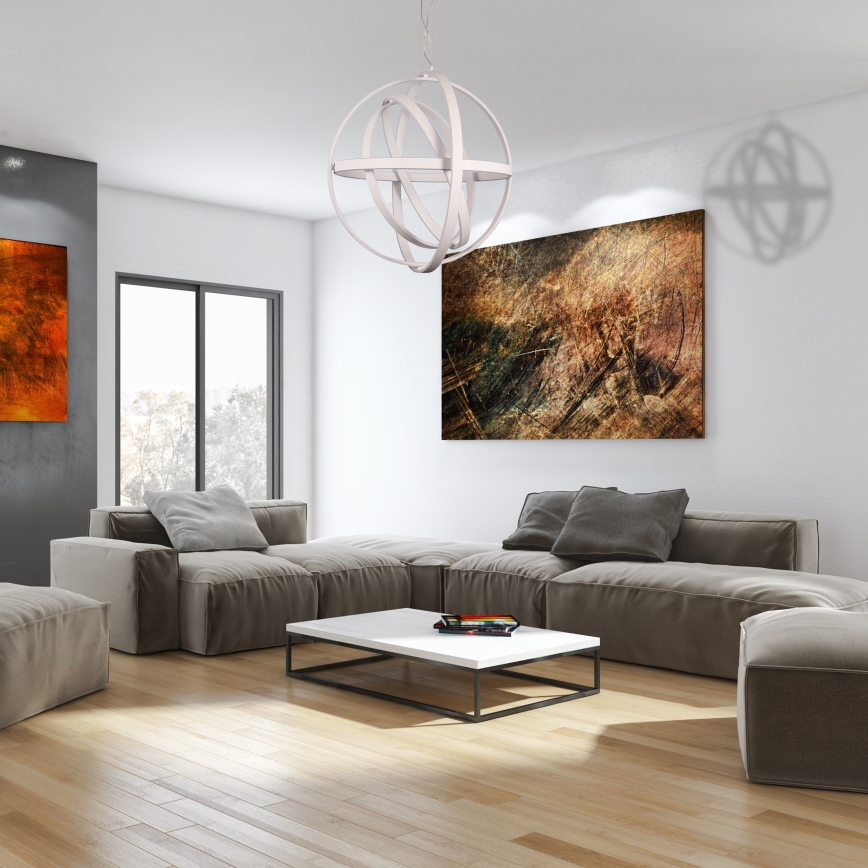 LED люстра на тросі COPERNICUS LED/260W/230V біла