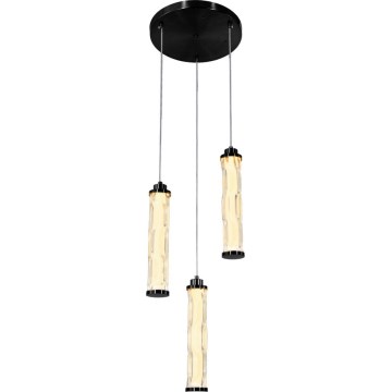 LED-люстра на тросі CORTE LED/25W/230V чорна