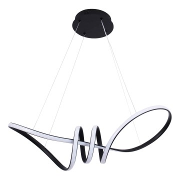 LED-люстра на тросі FLAVIA LED/44W/230V, чорна