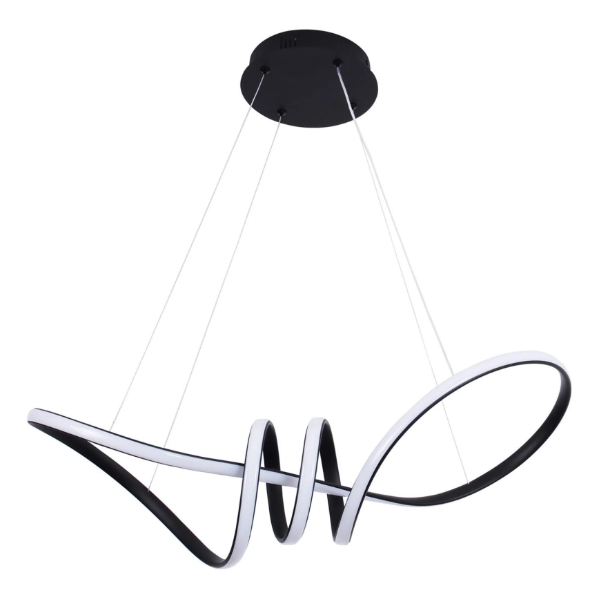 LED-люстра на тросі FLAVIA LED/44W/230V, чорна