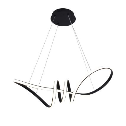 LED-люстра на тросі FLAVIA LED/44W/230V, чорна