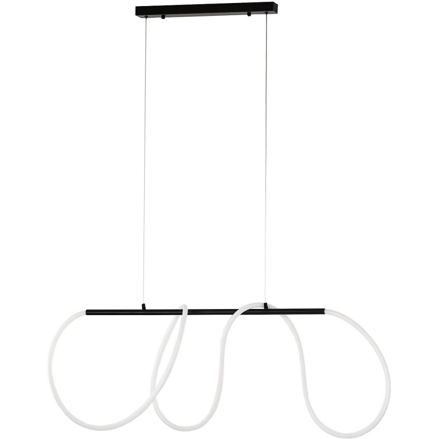 LED люстра на тросі FLEXI LED/45W/230V 4000K чорна